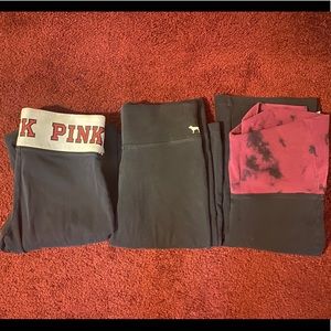 vs PINK yoga pants